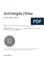 Astrología China - Wikipedia, La Enciclopedia Libre