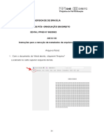 Instruções remover metadados arquivos Word PDF