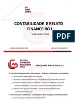 Contabilidade e Relato Financeiro I