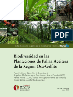 Biodiversidad en Plantaciones Palma Aceitera 2014 - 1