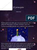 El principito y su viaje por asteroides