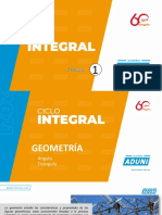 Ciclo Integral - Geometría Semana 01