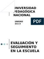 Ámbitos de Evaluación en Los Centros Educativos.