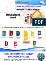 2018-2019 ENNS Results Dissemination - Household Dietary Data