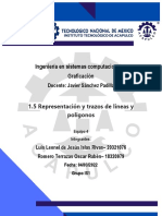 Representación y Trazos de Líneas y Polígonos - Tema 1.5