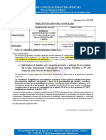 Primera Invitaciónempresa Administradora Cerro S