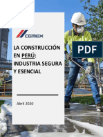 Cemex Peru Postura Construccion Industria Segura y Esencial