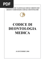 Codice Deontologia Medica