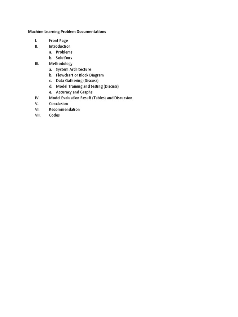 Deep Learning Project Documentations | PDF