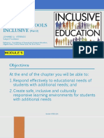 Ed 4 Module 5 Making Schools Inclusive