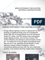 ENERGY EFFICIENCY FOR LIGHTING - Group2