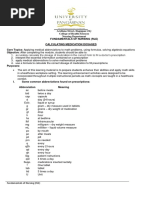 Practice Drug Calculations for Nurses | PDF | Intravenous Therapy | Litre
