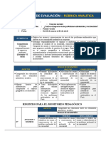 Rubrica Analitica 1°grado
