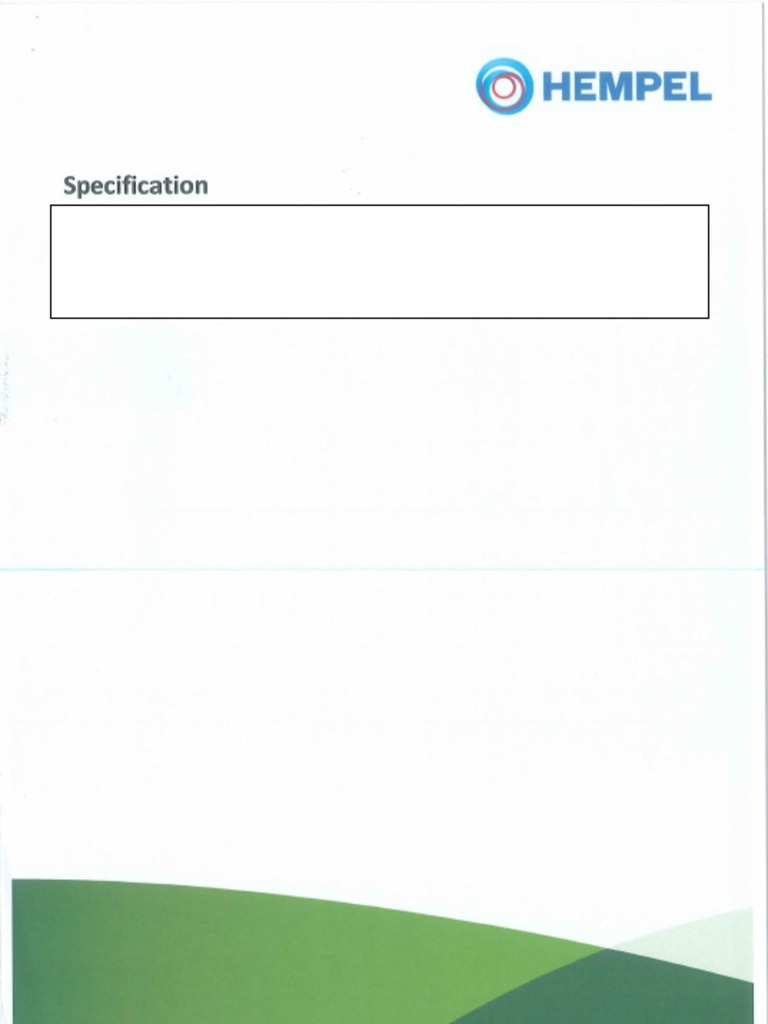 Hempel Painting Spec PDF