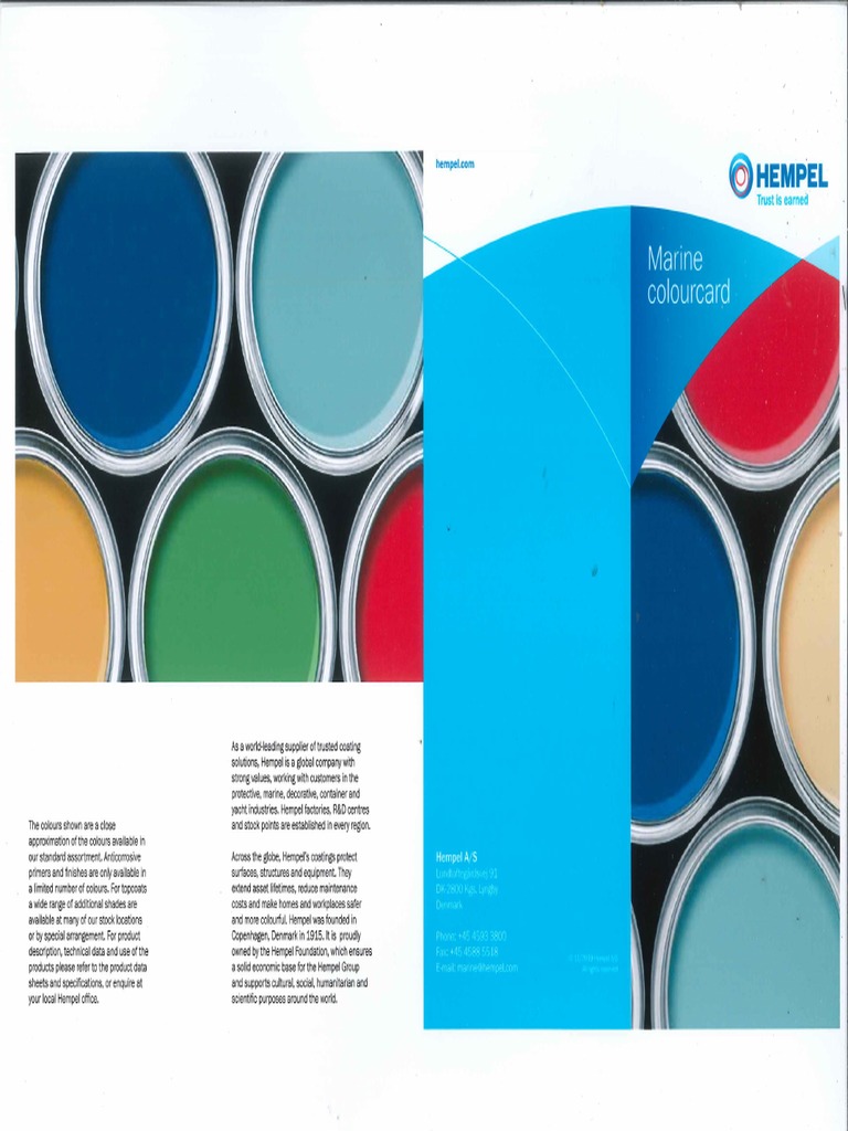 Hempel Marine Colour Card (1) PDF