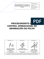 MA-PCR-02 - Proc. Control Operacional de Generación de Polvo