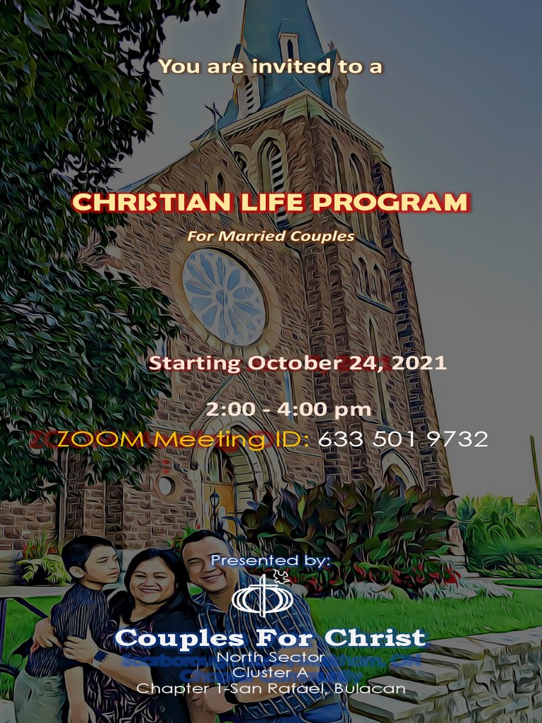 Christian Life Program for Couples | PDF | Catholic Church | Laity