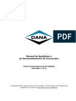 Manual Fornecedores Dana 2005