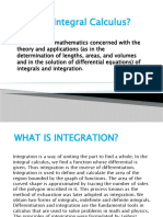 What is Integral Calculus in 40 Characters