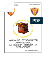 Manual de Estado Mayor Libro Segundo La Sección Primera en Operaciones 2005