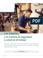 Las Mipymes: y El Sistema de Seguridad y Salud en El Trabajo