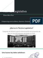 TECNICA LEGISLATIVA Diapositivas