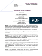 Codigo Penal Del Estado de Campeche