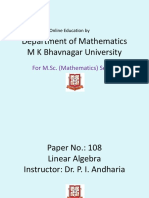 Linear Algebra-Unit-3