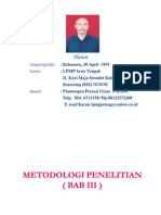 Prosedur Metodologi Penelitian Dalam PTK Bab 3