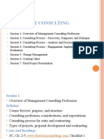 MANAGEMENT CONSULTING TRAINING GUIDE