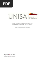 Download UNISA Draft IP Policy Version 1 by b7751128 SN59922824 doc pdf