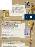 Presentación Del Equipo 1 - Concepto de Contrato y Contratación.