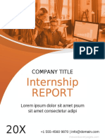 Internshipreportcoverpage 2