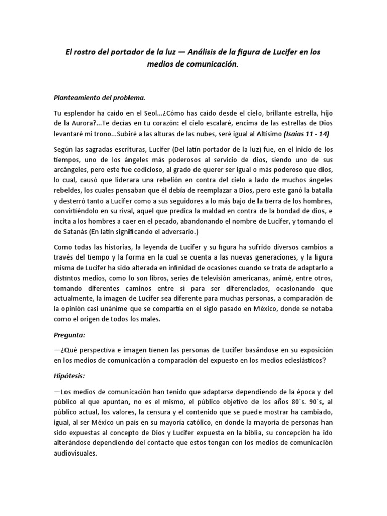 El Rostro Del Portador de La Luz - Protocolo (Rubén Paz Pedraza) | PDF
