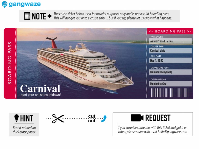 Carnival Cruise Lines PDF