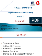 BCAC-301 - Lecture 4
