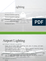 Guide pilots with airport lighting
