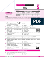 Igko Sample Paper Class-5