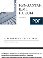 Pengantar Ilmu Hukum