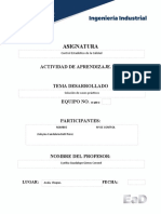 Control Estadístico de La Calidad A1.3 Solución de Casos Prácticos. 60%