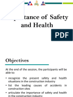 Importance of Safety and Health1