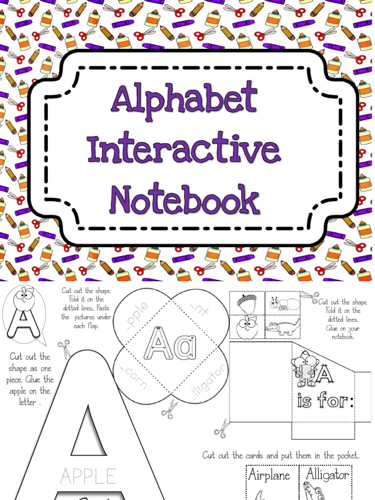 ABC Interactive Notebook PDF