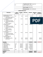 Template - Costing For Poultry Production