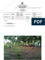 SAN PABLO ELEMENTARY SCHOOL Project TreeTY Template Accomplishment Report