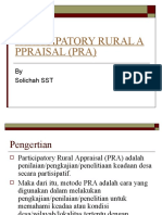 Participatory Rural Appraisal (Pra)