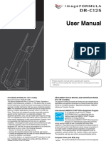 Canon DR-C125 User Manual