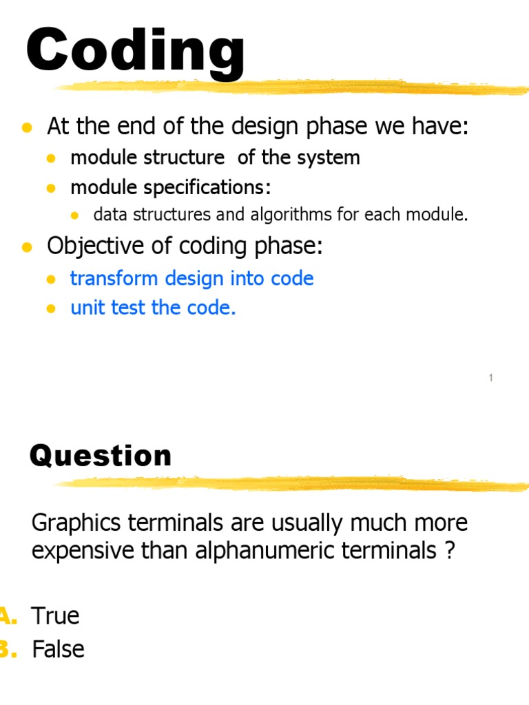 Coding Standards and Code Review Techniques | PDF
