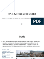 EVUL MEDIU-SIGHISOARA - PPTX Proiect