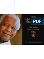 Mandela Day Pledge Card en