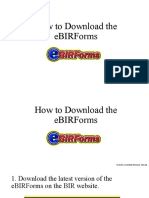 How To Download The eBIRForms